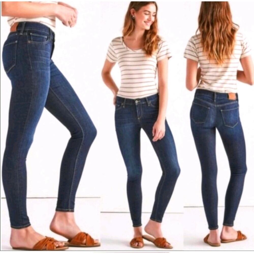 Lucky Brand Brooke Legging High Rise Jeans Size 6 Blue - Picture 11 of 11